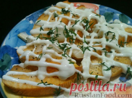 Рецепт: Репа печеная на RussianFood.com