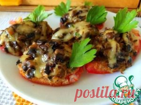 &quot;Улётные&quot; запеченные дольки помидоров - кулинарный рецепт