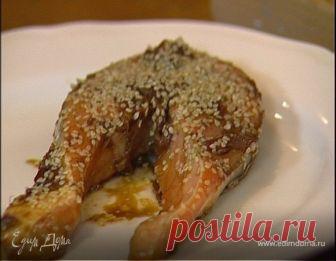 Маринованная семга с кунжутом. Ингредиенты: семга стейки, лайм, кунжутные семечки Маринованная семга с кунжутом. Ингредиенты: семга стейки, лайм, кунжутные семечки | Кулинарный сайт Юлии Высоцкой: рецепты с фото