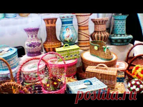 ЧТО МОЖНО СПЛЕСТИ ИЗ ГАЗЕТ (ВИДЕО) | Варварушка-Рукодельница