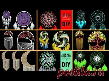 9 Best Perfect Dreamcatcher | Wall Hanging Room Décor DIY | Globe Studio One art and craft - YouTube