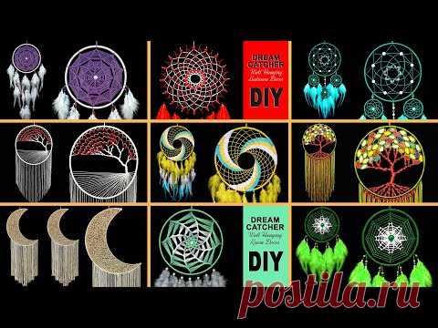 9 Best Perfect Dreamcatcher | Wall Hanging Room Décor DIY | Globe Studio One art and craft - YouTube
