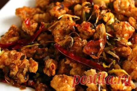 Острая корейская курица 
----------------------------------------------------------------------------------— 

Ингредиенты 

Показать полностью…