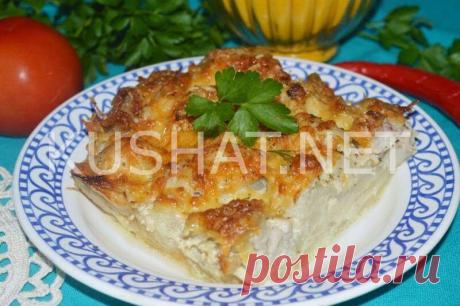 Курица с цветной капустой в духовке. Пошаговый рецепт с фото - Кушать нет