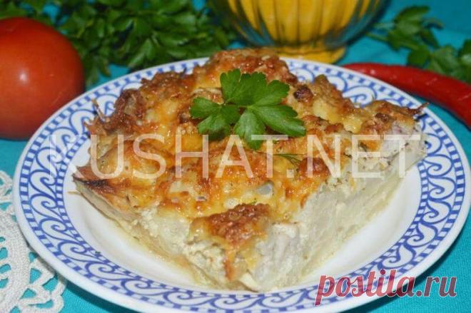 Курица с цветной капустой в духовке. Пошаговый рецепт с фото - Кушать нет