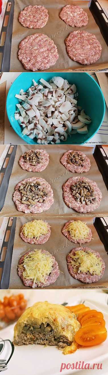 "Сугробы" - необычные и очень вкусные котлетки на новогодний стол.