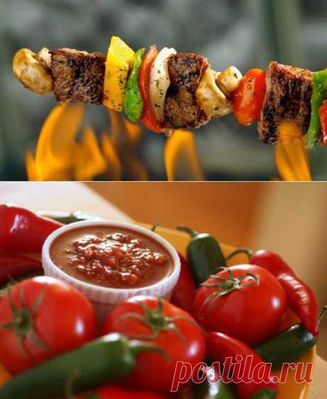 Пять самых вкусных соусов для шашлыка.