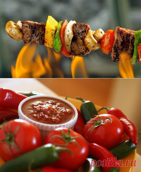 Пять самых вкусных соусов для шашлыка.