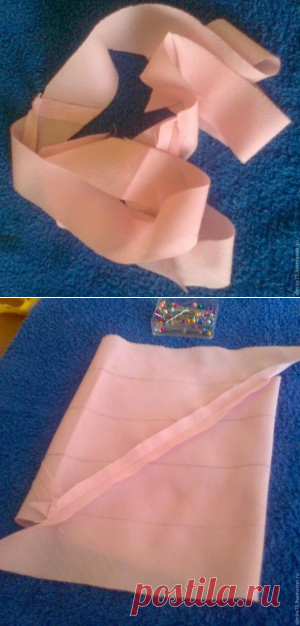 Бесконечная косая бейка - Рукоделие - Моя копилочка