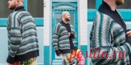 Кардиган с шалевым воротником The Bubble - Вяжи.ру