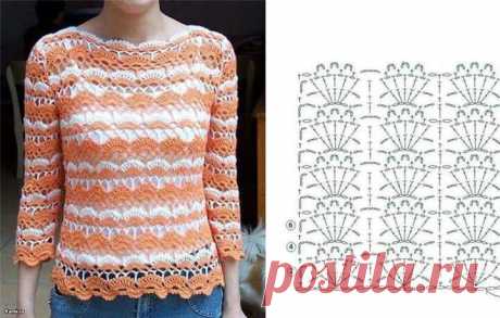 blusa crochê passo a passo: 1 thousand results found on Yandex.Images
