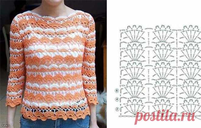 blusa crochê passo a passo: 1 thousand results found on Yandex.Images