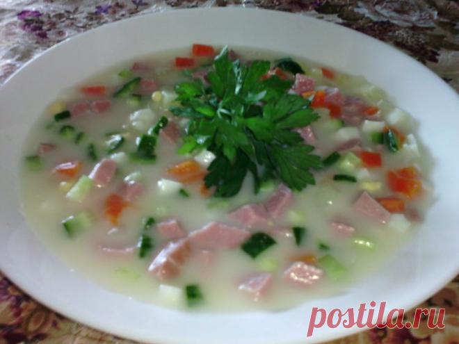 Окрошка с морковью - Простые рецепты Овкусе.ру