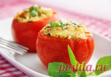 6 интересных рецептов фаршированных помидор — Вкусные рецепты