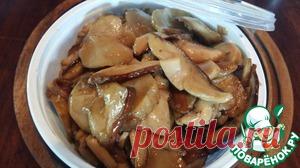 Заготовка на зиму белых грибов