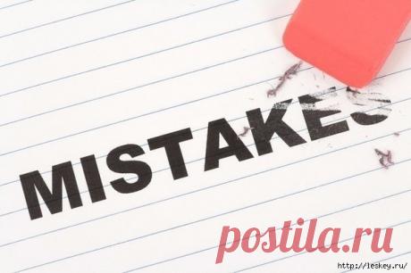 Распространённые ошибки в английском