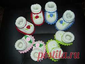 Вязаные вещи ручной работы » Описание пинеток на 2-х спицах «легко и просто»