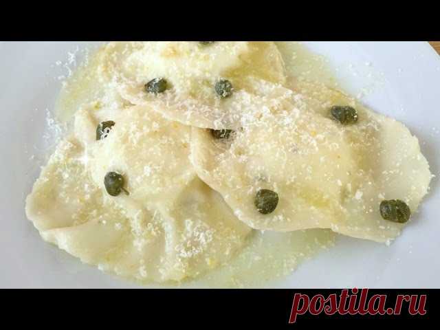 POTATO RAVIOLI with Lemon Caper Sauce f/ Famous Idaho Potatoes ─ averagebetty – Cooking & Recipes