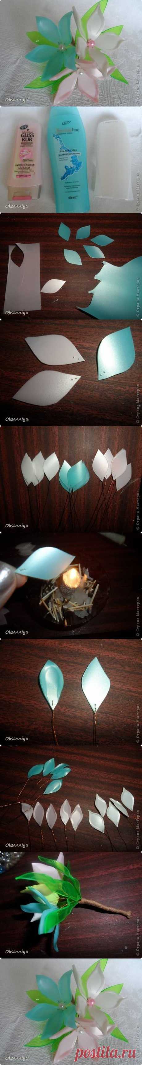 DIY Plastic Bottle Flower Bunch DIY Projects | UsefulDIY.com