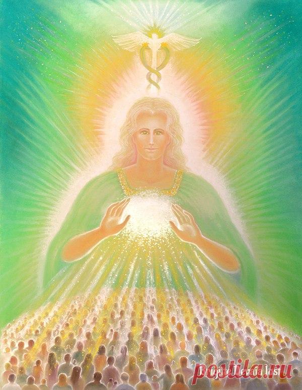 ♡ Исцеляющие рисунки Света от Brigitte Jost ♡