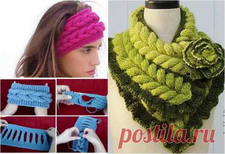 DIY Knitted Faux Braid Headband Free Pattern (Video)