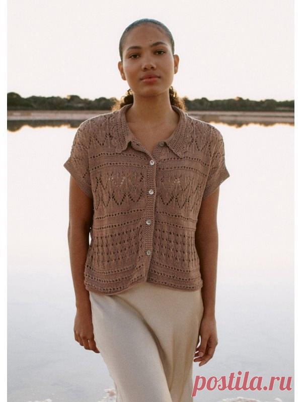 Ажурная кофточка от Filati