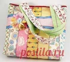 Jelly Roll Tote Bag – PDF Sewing Pattern
