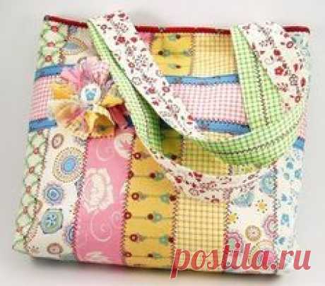 Jelly Roll Tote Bag – PDF Sewing Pattern