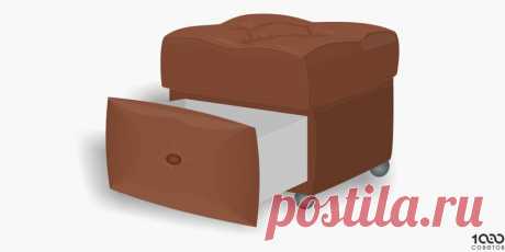 Пуфик своими руками — более 10 вариантов пошагово