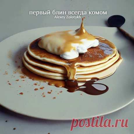 первый блин всегда комом