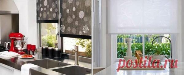 Шторы на кухню: фото занавесок для кухни, сетка кухонная, кафе и лапша, в клетку, кухня гостиная, стиль плотных штор, длинные образцы, видео
