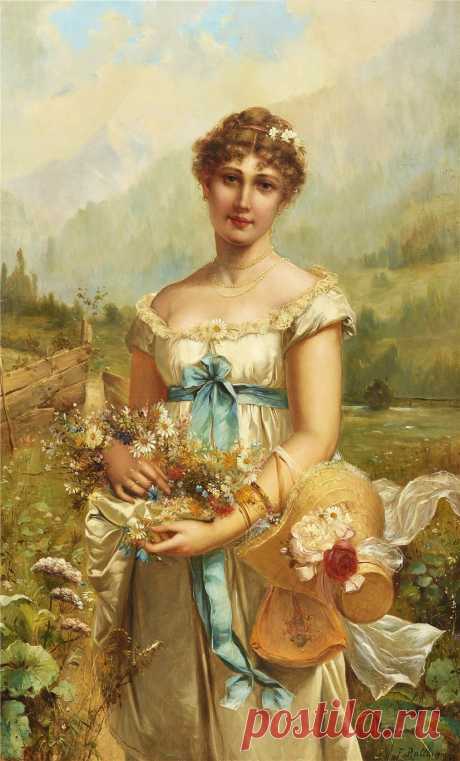 Коллекционное... Hans Zatzka