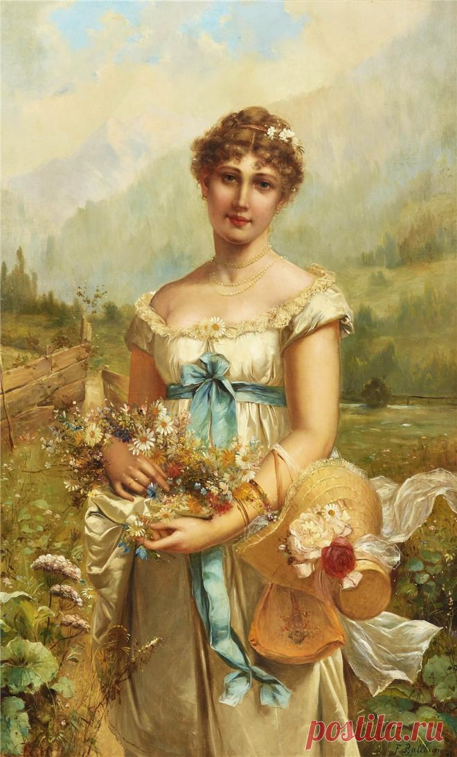 Коллекционное... Hans Zatzka