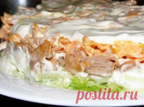 Рецепт - Салат «Мужской». Как приготовить в домашних условиях быстро и вкусно. Фото рецепта