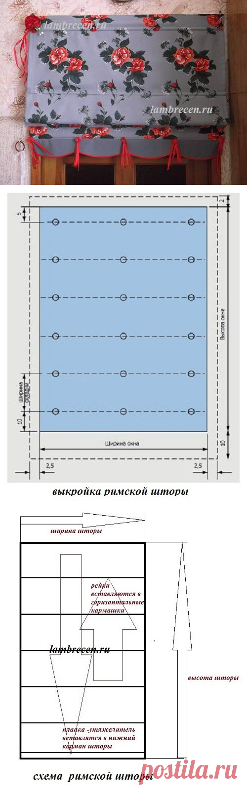 Мастер класс. Как сшить римские шторы своими руками из подручных материалов. | ШТОРЫ, ЛАМБРЕКЕНЫ, ДОМАШНИЙ ТЕКСТИЛЬ  СВОИМИ РУКАМИ