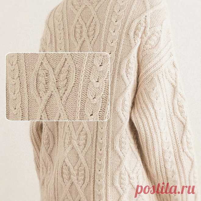 Шикарные узоры и шикарная пряжа. Люксовый трикотаж — Max Mara и другие +схемы вязания узоров | Вяжем вместе! | Дзен