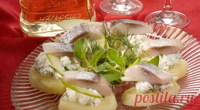 Картофельные тарталетки с сельдью. Пошаговый рецепт с фото на Gastronom.ru