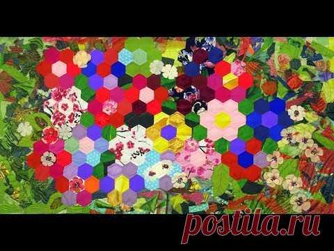 ЛОСКУТНОЕ ОДЕЯЛО БАБУШКИН САД