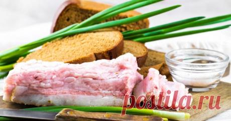 Как приготовить сало