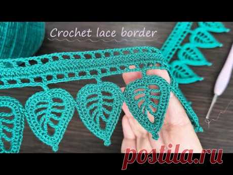 Ажурное ЛЕНТОЧНОЕ КРУЖЕВО вязание крючком 🧶Easy to Crochet TAPE LACE Tutorial🧶
