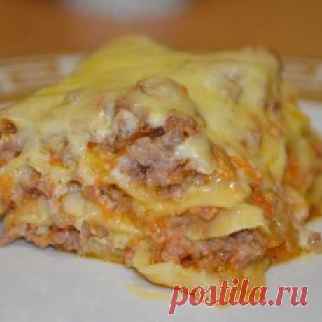 Лазанья в мультиварке