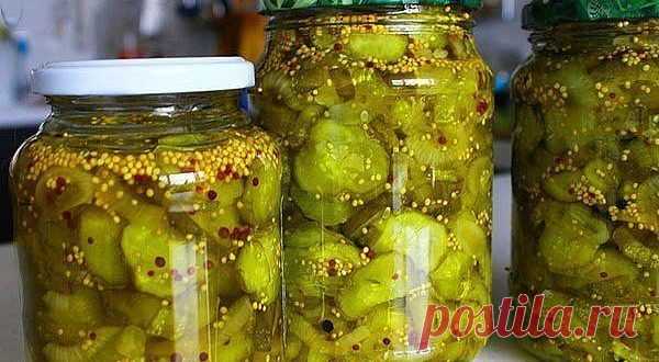 Пряные огурцы на зиму (пикули) - Вкусный стол Пряные огурцы на зиму (пикули) Такая огуречная заготовка, приносит пряную нотку в обычные бутерброды
