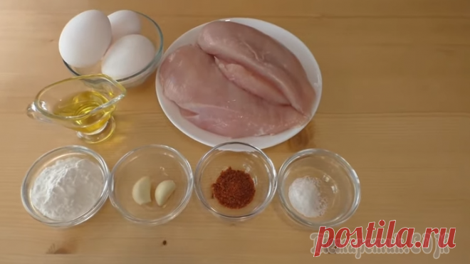 Просто залейте яйцами куриную грудку / Быстро, вкусно и очень нежно / Рецепты Другой Кухни