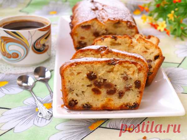 Молочный кекс с изюмом — рецепт с фото. Как приготовить молочный кекс с изюмом?