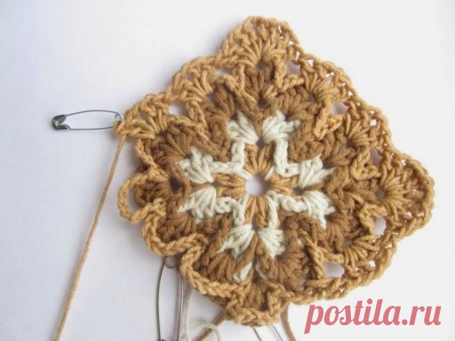 Вязание узора, имитирующего вышивку барджело — Рукоделие