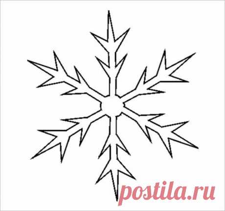Трафареты на окна для вырезания из бумаги к новому году 2020