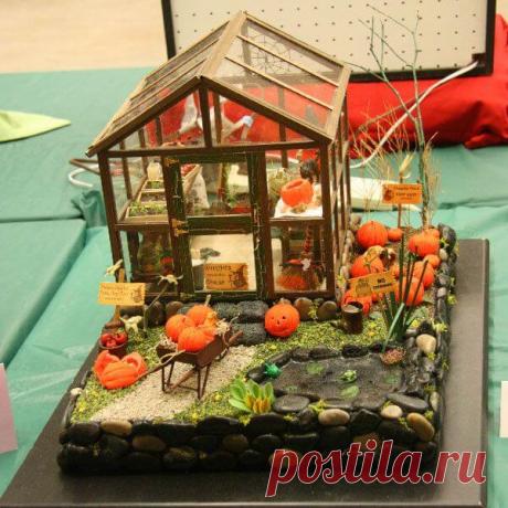 Диорамные интерьерные композиции на Хэллоуин - Planetalsad