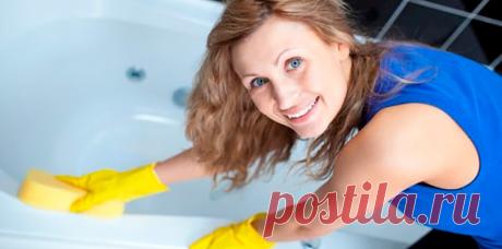 Всего 5 минут и ваша ванна будет белоснежная!