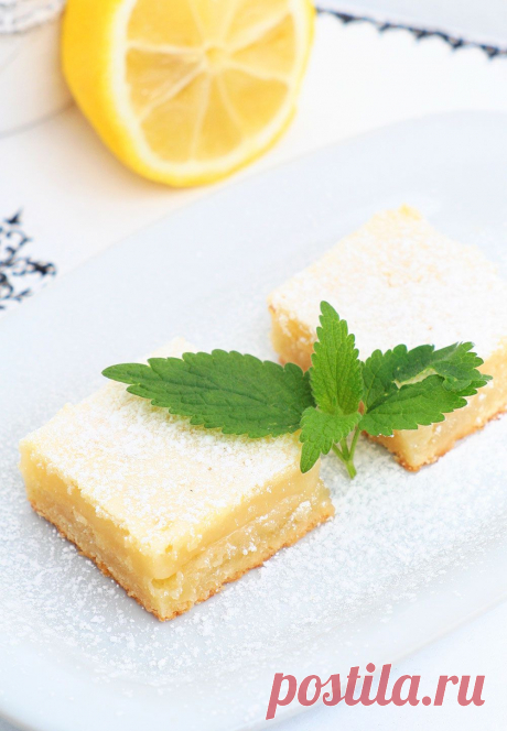 Рецепт лимонных пирожных