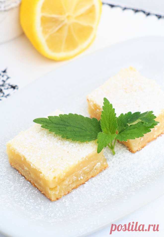 Рецепт лимонных пирожных